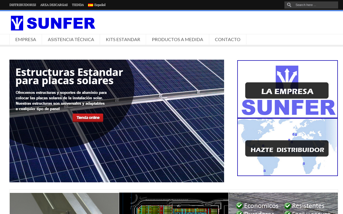 Diseño web Sunfer Energy